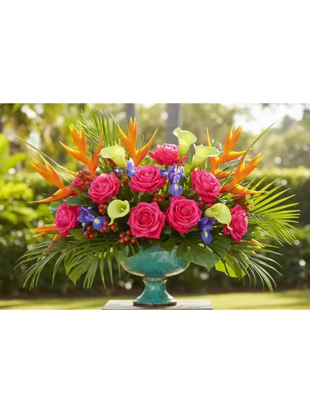 Artificial Green Calla Lily Stems, Real Touch Faux Flowers, 15 Inch, Set of 5